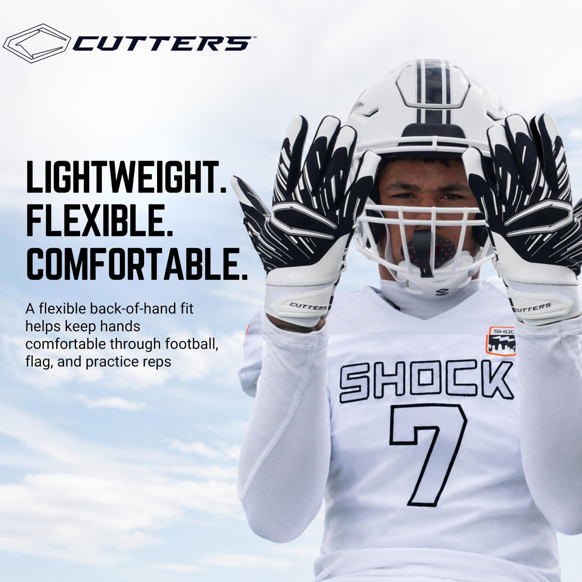 Football Gloves with Silicone Grip R94523