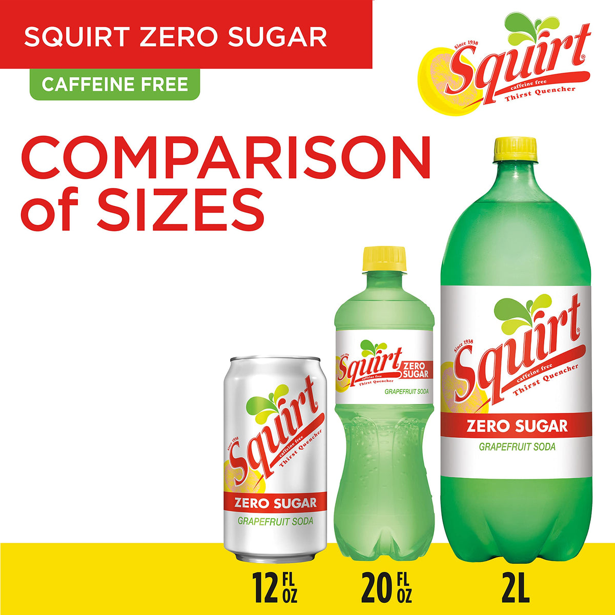 Zero Sugar Grapefruit Soda, 12 fl oz cans, 12 pack T155189