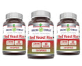 Red Yeast Rice 1200mg Capsules Supplement 120 Count 3 Pack H147506
