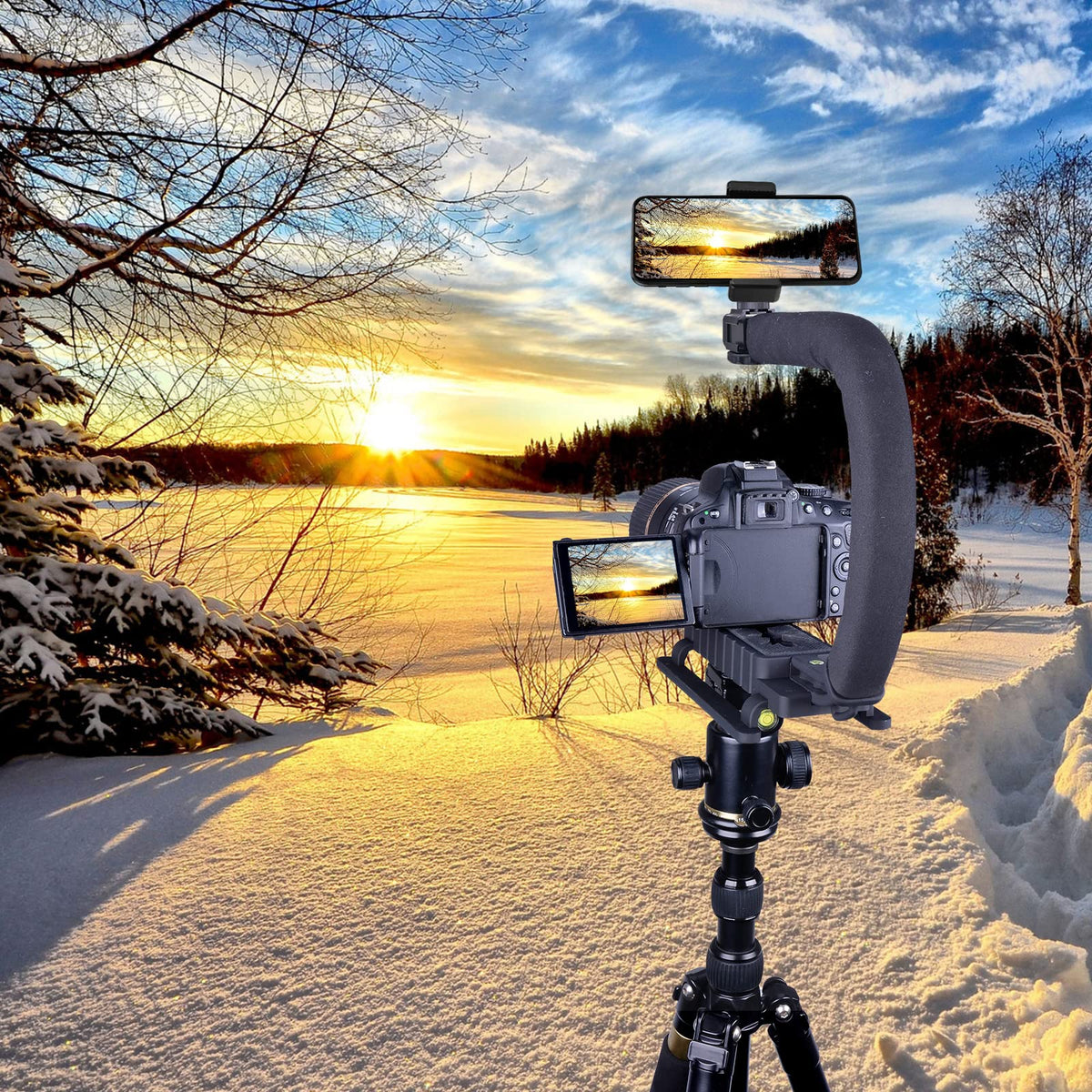 Camera Stabilizer Cage Mount C478
