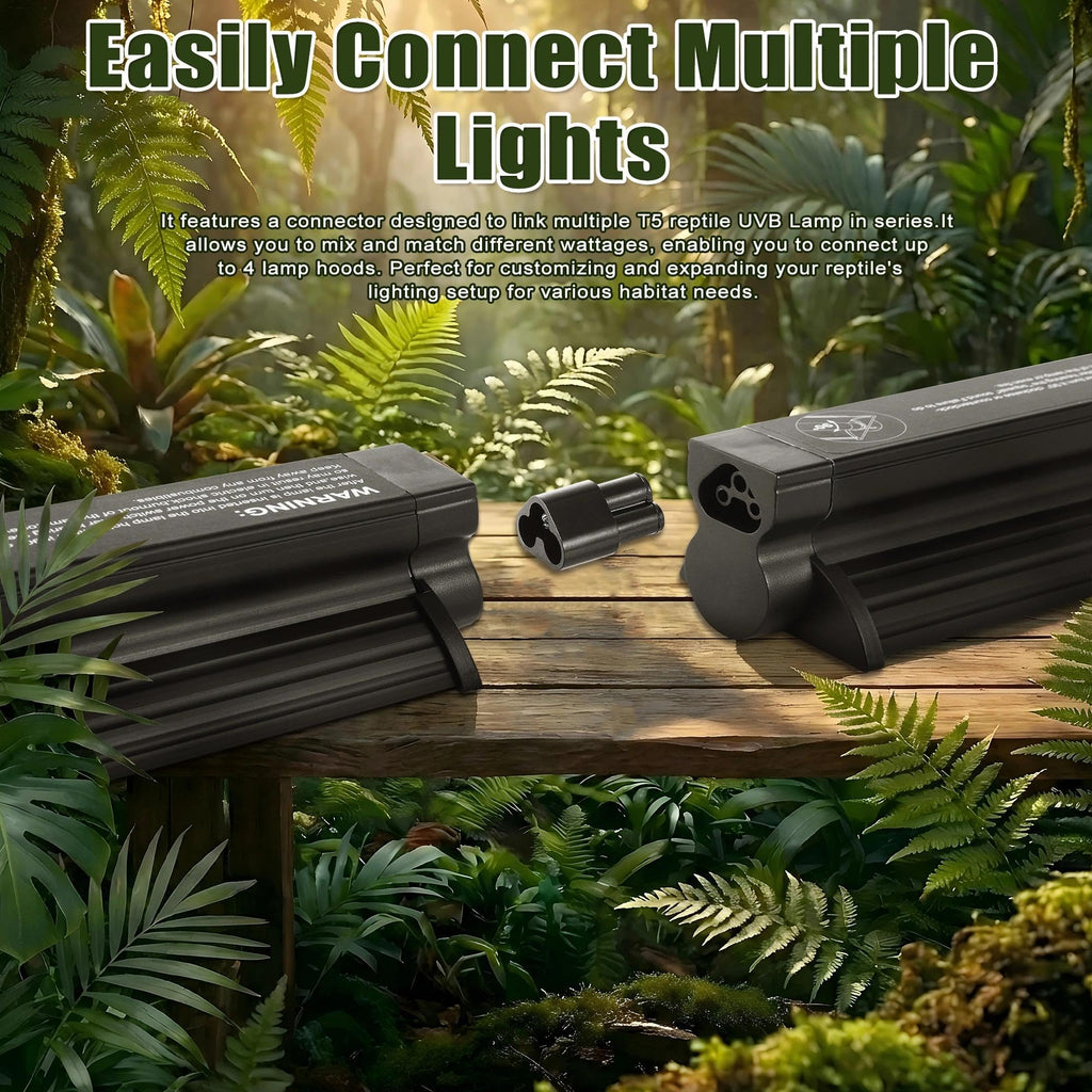 22.6" 14W 5.0 UVB Reptile Light Kit A920
